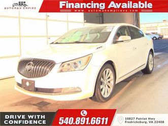 used 2016 buick lacrosse leather