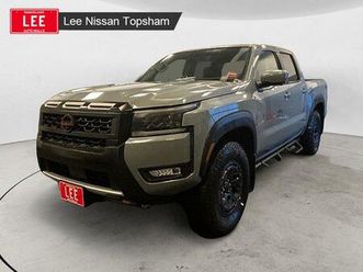 new 2026 nissan frontier pro-4x