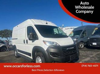 2023 ram pro master 1500 136 wb high roof cargo van