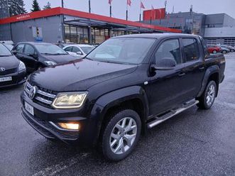 volkswagen amarok dc 3080 -->3300kg highline 3,0 tdi 165kw 4motion 3300kg ilman takaistuimia - adventura mallin huippuhieno amaroc, vain 73tkm ajettu pick up
