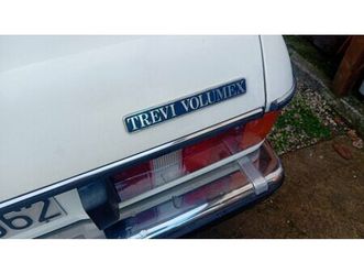 1984 lancia trevi blanc manuel, 5 vitesses conduite à gau...