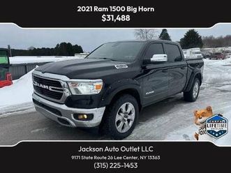 2021 ram 1500 crew cab - financing available!