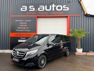 mercedes classe v 250 cdi extra long 190 cv tva récupérable porte électrique