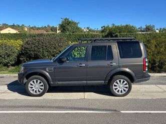 2014 land rover lr4 - very low miles