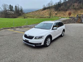 octavia combi 2.0 tdi scout 4x4 dsg