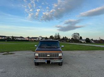 chevrolet chevy van g20 5,7l v8 lowtop