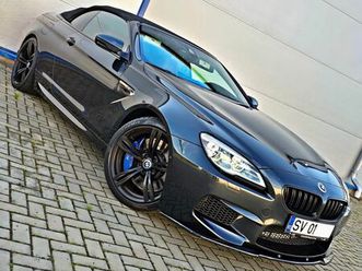 bmw m6 cabrio coupe individual, 4.4 i-650 cp, an 2017, extra-full !! radauti