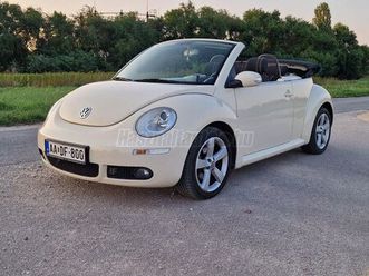 volkswagen new beetle cabrio 1.9 pd tdi sportülés.ülésfütés.led.automatalámpa.tulajdonostól