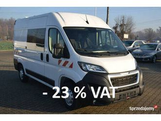 peugeot boxer faktura vat* l2h2* brygadówka 6-miejsc* niski przebieg* icda… kęty - sprzedajemy.pl