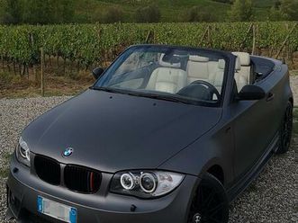 bmw serie 1 e88 cabrio benzina manuale 120i
