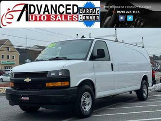 used 2020 chevrolet express 2500 rwd 2500 extended wheelbase wt