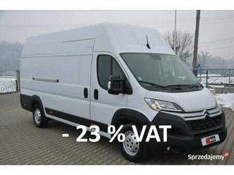 citroen jumper faktura vat 23%* maxi* l4h3* 2,2 diesel 165ps* 6-biegów* ic… kęty - sprzedajemy.pl