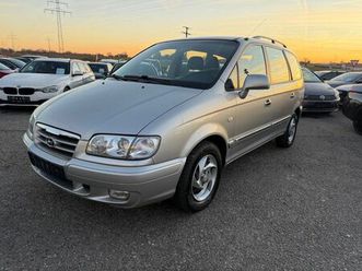 hyundai trajet 2.0 gls 7-sitzer ahk tempomat mfa euro4