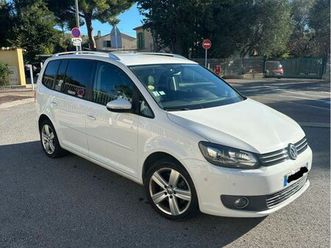 volkswagen touran 7 places. 2.0l tdi 140ch. toutes options. édition carat