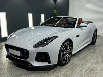jaguar f-type svr 5.0 v8 585cv 2018 awd malus payé cabriolet