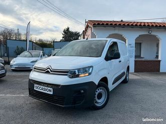 citroën berlingo 1.5 bluehdi s&s 100 ch fourgon m club 3pl