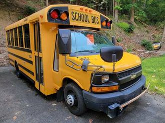 2014 chevrolet 4500 drw thomas 30+1 passenger school bus 105,993 miles
