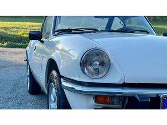 1978 triumph spitfire blanc manuel, 4 vitesses conduite à...