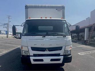 2017 mitsubishi fuso f160 diesel box truck 64k one owner