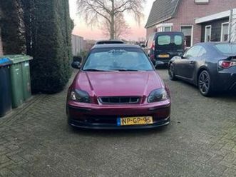 honda civic 1.5 i ls sdn vtec-e 1996 rood — honda — marktplaats