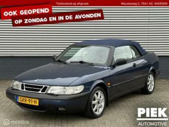 saab 900 cabrio 2.3 s — saab — marktplaats