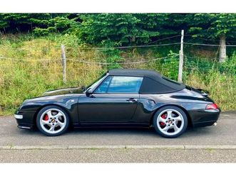 porsche 993 triple black cabrio 911 bj.94