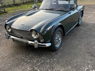 vends triumph tr 4 ct le jour de la vente