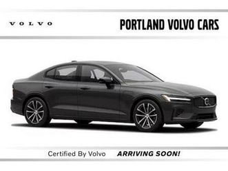 certified 2023 volvo s60 recharge plug-in hybrid t8 plus dark theme