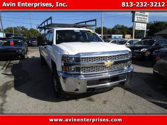 2019 chevrolet chevy silverado 2500hd work truck crew cab long box 2wd