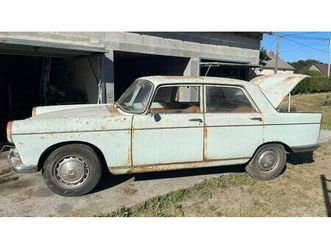 1962 peugeot 404 bleu manuel, 4 vitesses conduite à gauch...
