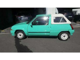 1989 renault super 5 vert manuel, 4 vitesses conduite à g...