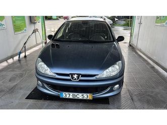 peugeot 206 1.6 hdi s16 janeiro/06