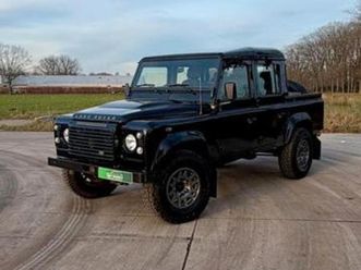 ② defender 110 dcpu btw wagen, lage km stand — land rover — 2ememain