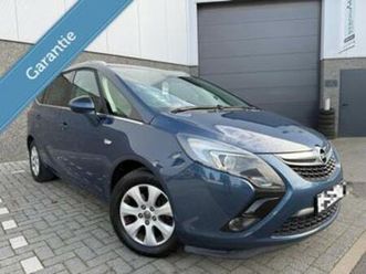 ② opel zafira tourer 1.4 benzine | 7 zit| navi | 1 jaar garant — opel — 2ememain