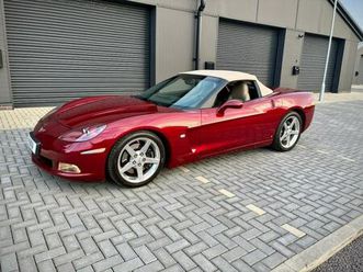 2007 chevrolet corvette c6 convertible fabulous low miles collector/show quality