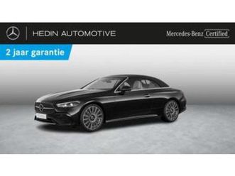 ② mercedes-benz cle-klasse 200 cabriolet amg line — mercedes-benz — 2ememain