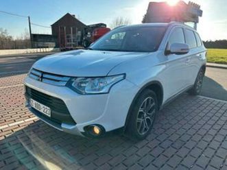 ② mitsubishi outlander 2.2 tdi //150ch // 2015 // 7 places — mitsubishi — 2ememain