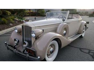 1935 packard 8 beige manuel, 3 vitesses conduite à gauche...