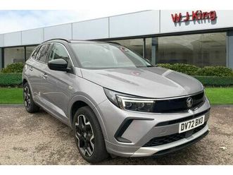 vauxhall grandland 1.2 turbo elite suv 5dr petrol auto euro 6 (start/stop) (130 ps)