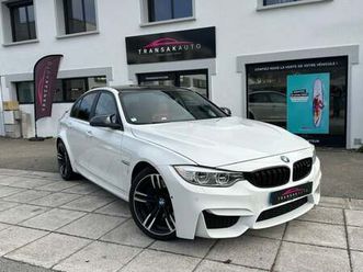 bmw m3 f80 431 ch m dkg7 harman kardon / camera 360 / ligne m perf / toit carbone