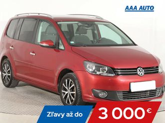 vw touran 1.6 tdi, trendline, serv.kniha