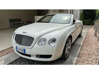 bentley continental gtc w12 560 cv cabriolet iva
