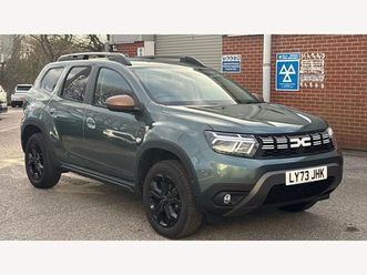 dacia duster dacia duster 1.3 tce 130 extreme 5dr heated front seats+360 camera suv 2023, 8692 miles, £17248 - 33054416 - exchangeandmart.co.uk