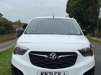 vauxhall, combo cargo, panel van, 2021, manual, 1499 (cc)