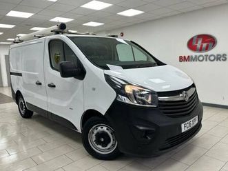 2016 vauxhall vivaro 2900 1.6cdti 90ps ecoflex h1 van panel van diesel manual
