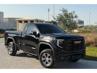 gmc sierra 5.3l v8 at4 regular cab (awd) gmc sierra elevation 2024 gcc // full options // perfect condition