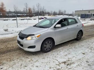 2009 toyota matrix xr low km