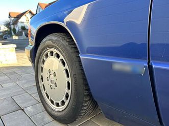 mercedes-benz 190e azzurro sportline 2.3 avantgarde leder