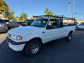 2003 mazda b3000 dual sport pickup truck white auto v6 clean title!!!!