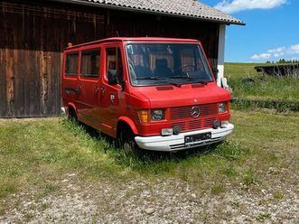 mercedes t1 601kb 210 feuerwehrauto benzin h-zul. hu 07.27